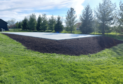 Pickleball Court, Re-grade Slope